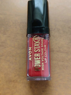Avon liquid lipstick glitter καινούργιο, κόκκινο