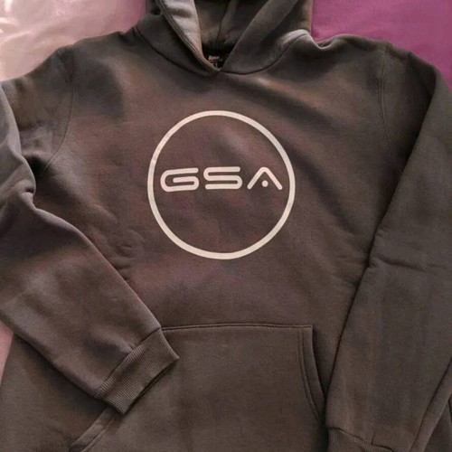 GSA men's tracksuit like new, size Large, gray