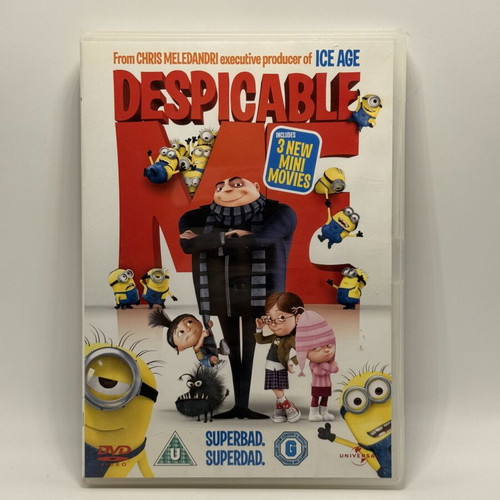 Despicable Me DVD used, action adventure with subtitles