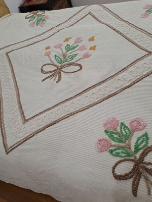 Double quilt like new, cotton