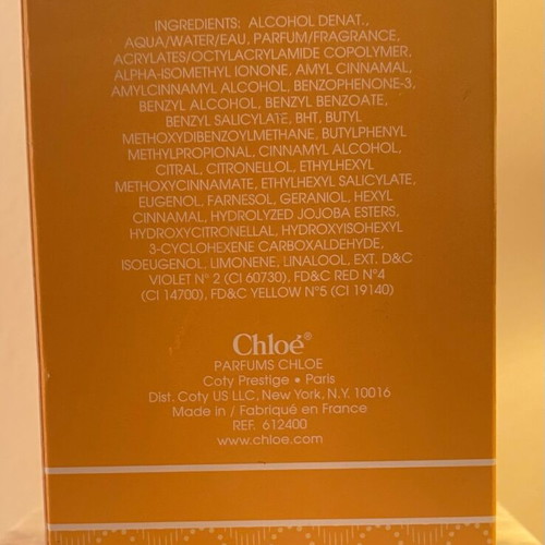 Chloé 3.0 oz / 90 ml EDT spray for women used, original, rare