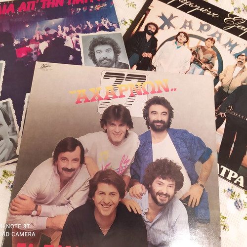 Vinyl records like new, pack of 3, Ta Paidia Apo Patra, Karavan, Acharon 77