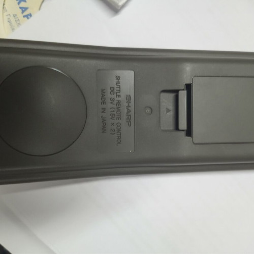 Sharp remote control for video and TV used