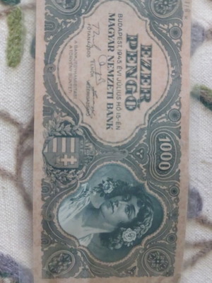 Rare Hungarian banknote 1945