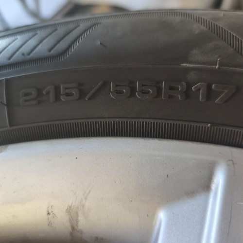 Rims 17 inches set of 4 with tires used, good condition