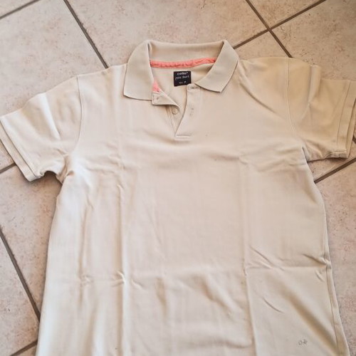 Celio Polo Shirt used, size M, beige