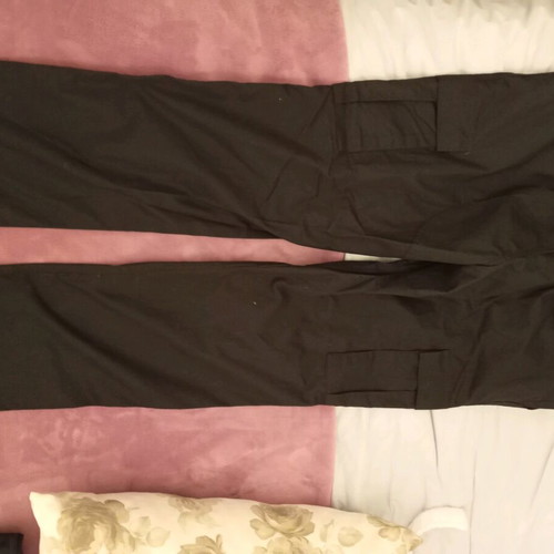 Rip stop pants black size 62 new