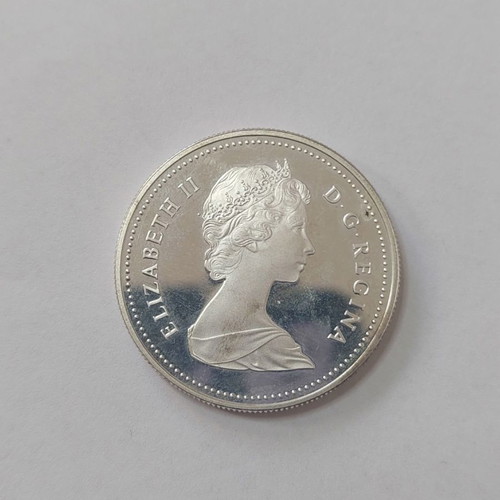 1 Canada Dollar 1982 used silver