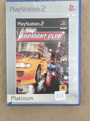 Midnight Club PlayStation 2 game used