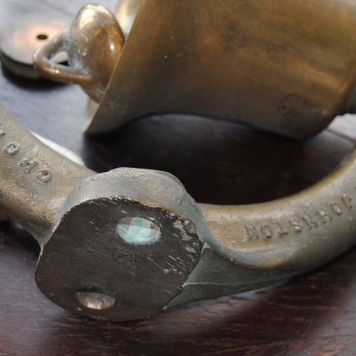 Bell from English German submarine hunter used, 1916-17
