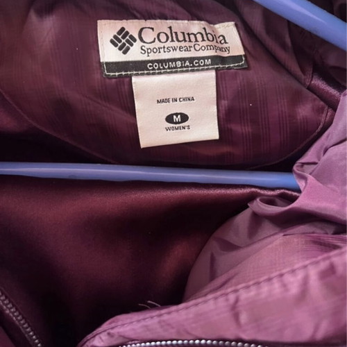 Columbia jacket purple like new
