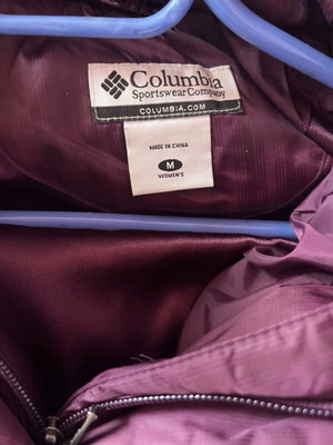 Columbia jacket purple like new