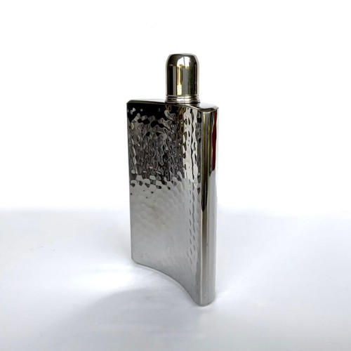 Antique hammered flask West Germany US Zone 1950s used