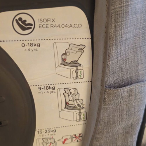 Joie Stages car seat with Isofix base like new