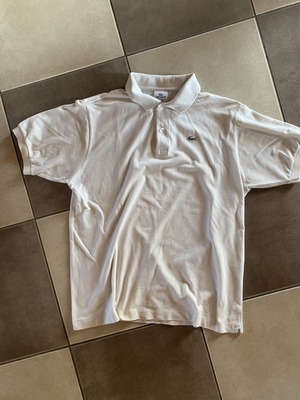 Lacoste Polo T-Shirt new, beige, size Large