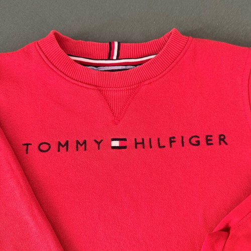 Tommy Hilfiger set for 4 years old, used, red