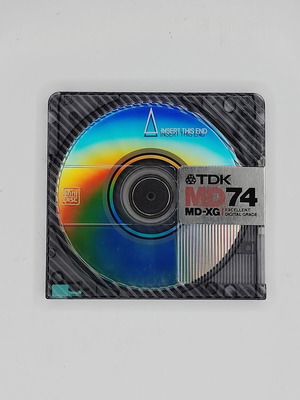 TDK MD-XG 74 MiniDisc used