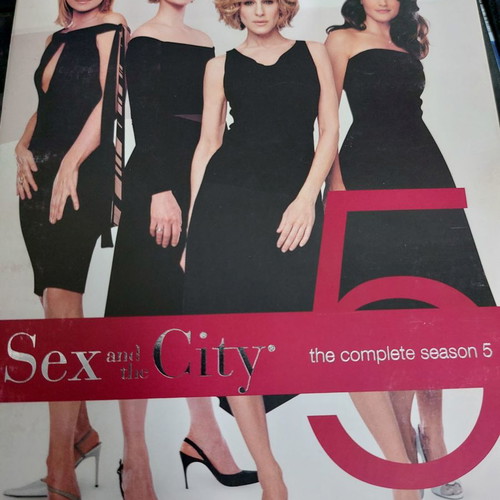 Sex and the City DVD used, season 5 with subtitles