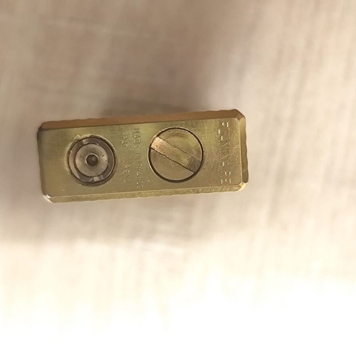 Vintage classic Flaminaire lighter like new with gold-plated body