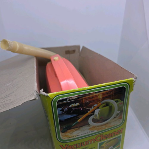 Vacuum cleaner retro toy used
