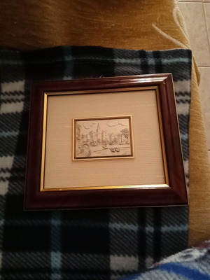 Small frames used, silver, vintage