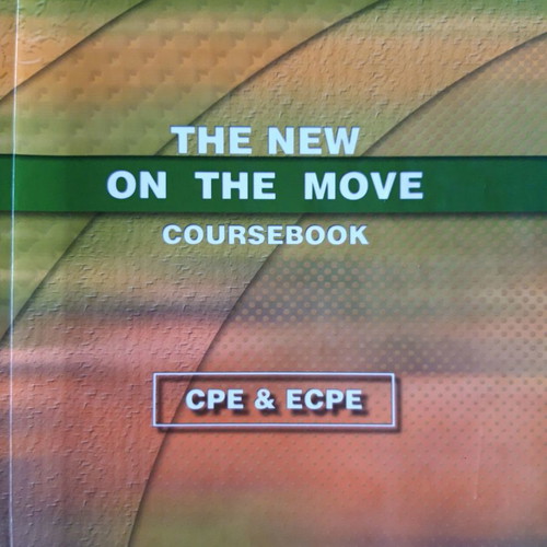 The New On The Move Coursebook used, CPE & ECPE