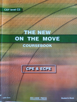 The New On The Move Coursebook used, CPE & ECPE