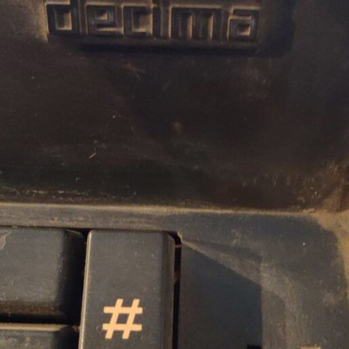 Diehl Decima calculator used without cable
