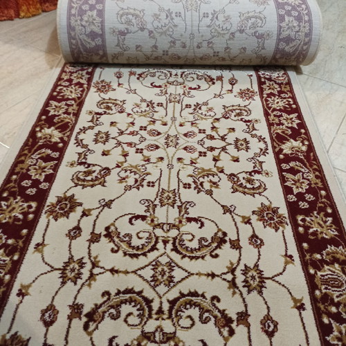 Runner rug new 0.80×5.00 m wool with silk Durkart Carpet
