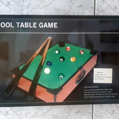 Medium-Sized Used Tabletop Billiards