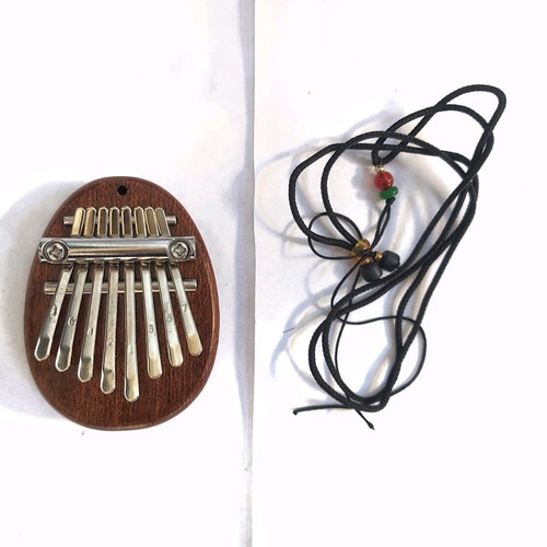 Kalimba musical instrument new with neck cord