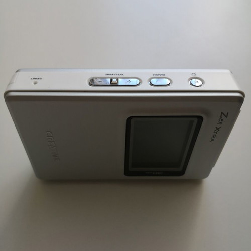Creative Zen Xtra 30GB MP3 player like new