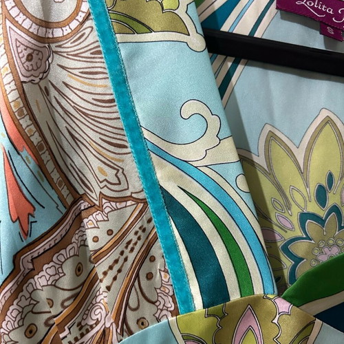 Silk dress Lolita Jaca St. Barth new, size S