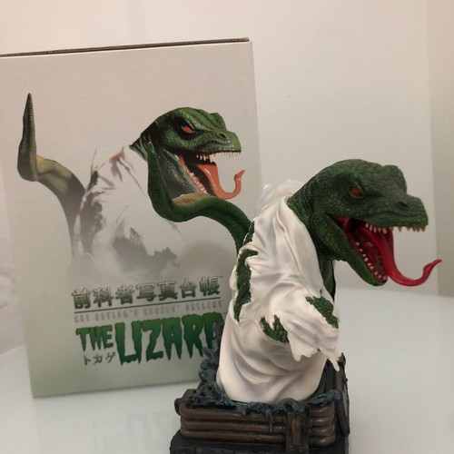 Lizard bust new, 8 inches, Spider-Man villain, Diamond Select