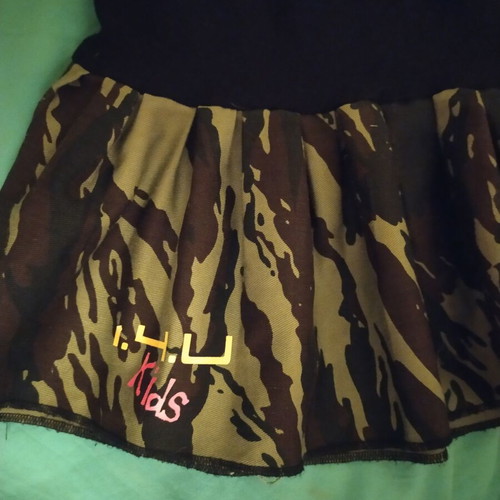 1.4.U Kids cotton skirt for ages 6-7, colorful