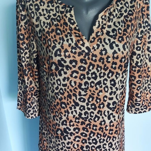 Trash Code Leopard Print Dress like new, sizes M to XXL