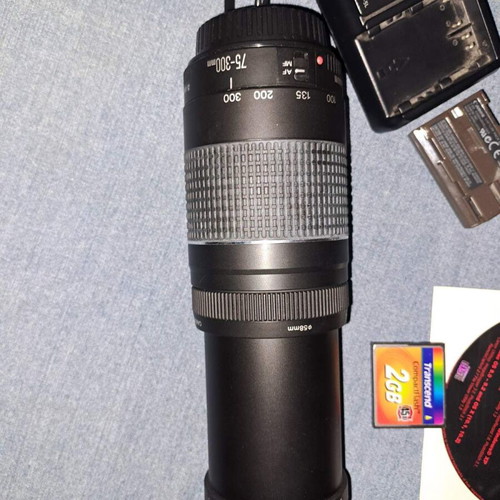 Canon EOS 300D φωτογραφική μηχανή DSLR σαν καινούργιο με φακούς και αξεσουάρ