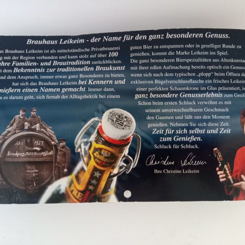 Leikeim Germany collectible beer promotional truck new