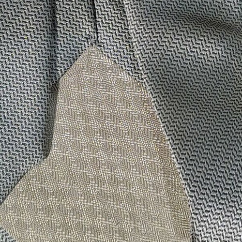 Bruno Tenca men's tie like new, gray silver