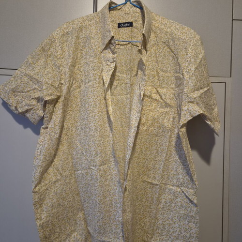 Dustin floral men's shirt short sleeve size L new