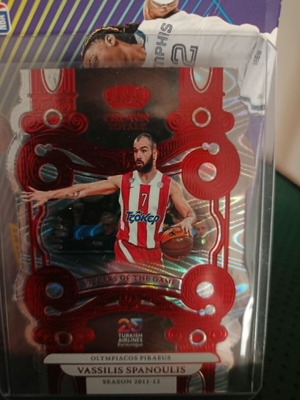 Vassilis Spanoulis Pillars of the Game 14/49 Card New