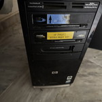Desktop computer used without cables, screen as gift