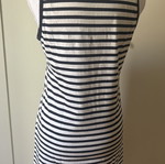 Φόρεμα μακό ριγέ μπλε άσπρο size M σαν καινούργιο
