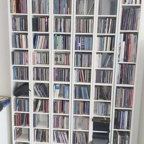 IKEA GNEDBY CD holders like new, pack of 6
