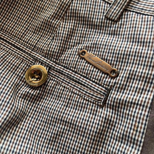 Burberry vintage trousers XS size, like new, grey beige