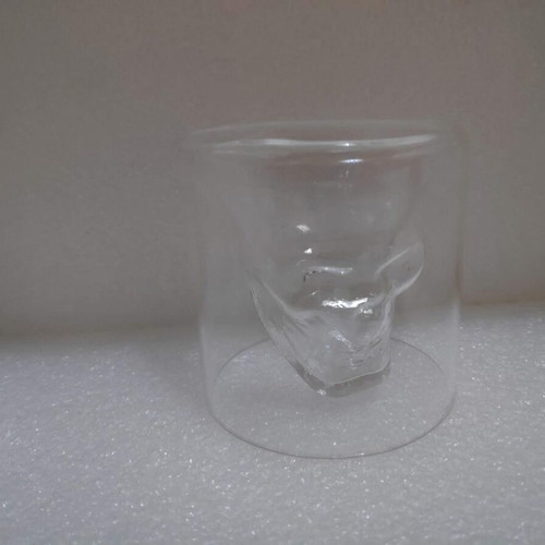 Doomed Crystal Skull Glass Shot Glass 75ml New