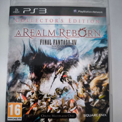 Final Fantasy XIV A Realm Reborn Collector's Edition PS3 game like new