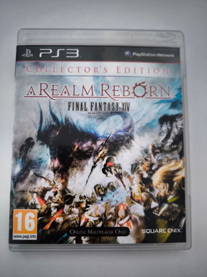 Final Fantasy XIV A Realm Reborn Collector's Edition PS3 game like new