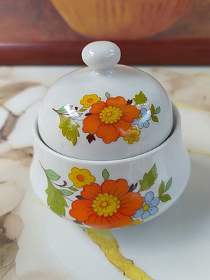 Porcelain sugar bowl Ionía new