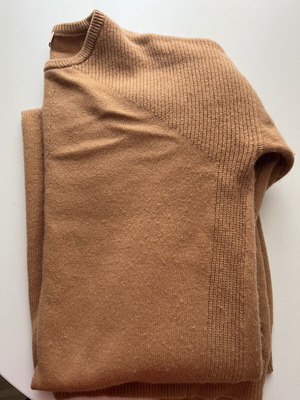 Liujo wool dress used, beige, size XL